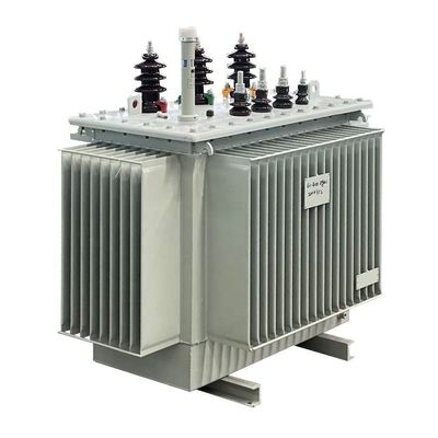 Transformateur de distribution électrique à trois phases de 100kva S11 immergé dans l'huile TOROIDAL 50/60Hz