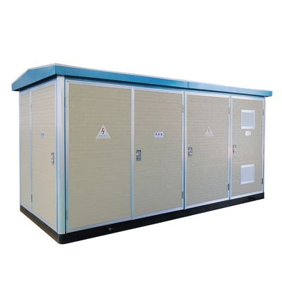 Boîte de sous-station de transformateur compact préinstallée extérieure pour la distribution haute tension