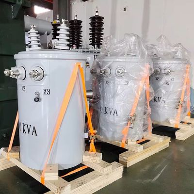 120V 240kV monophase TOROIDAL Transformateur rempli d'huile 5kva 2 phases pour pôle monté