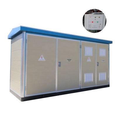 Equipement de transformateur de kiosque compact de distribution d'énergie extérieure de 10 KV
