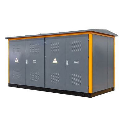 Sous-station de boîte de distribution d'énergie électrique extérieure avec transformateur en cuivre / aluminium