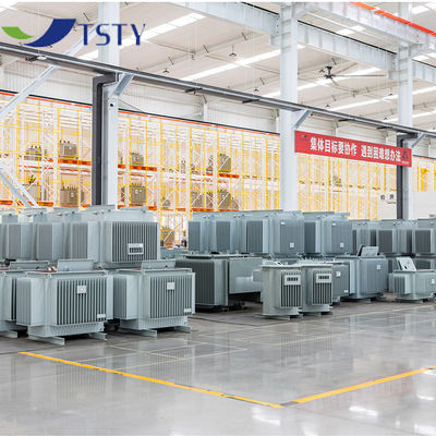 Transformateur rempli d'huile de 800v/6,6kv-1000kva pour conversion de puissance en trois phases dans les systèmes de 400v
